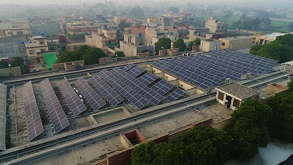 Lahore Medical collage solar