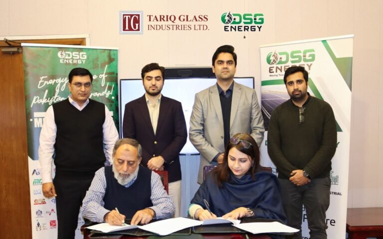 Tariq Glass Industries Ltd and DSG Energy Contract Signing Ceremony