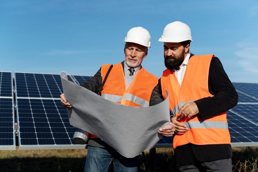 professional solar installation