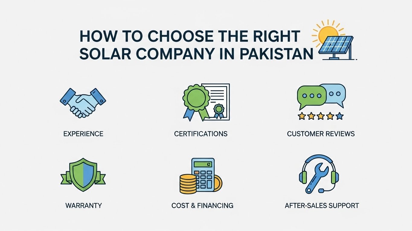 How to Choose the Right Solar Company in Pakistan