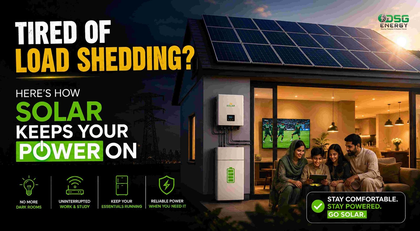Tired of Load Shedding