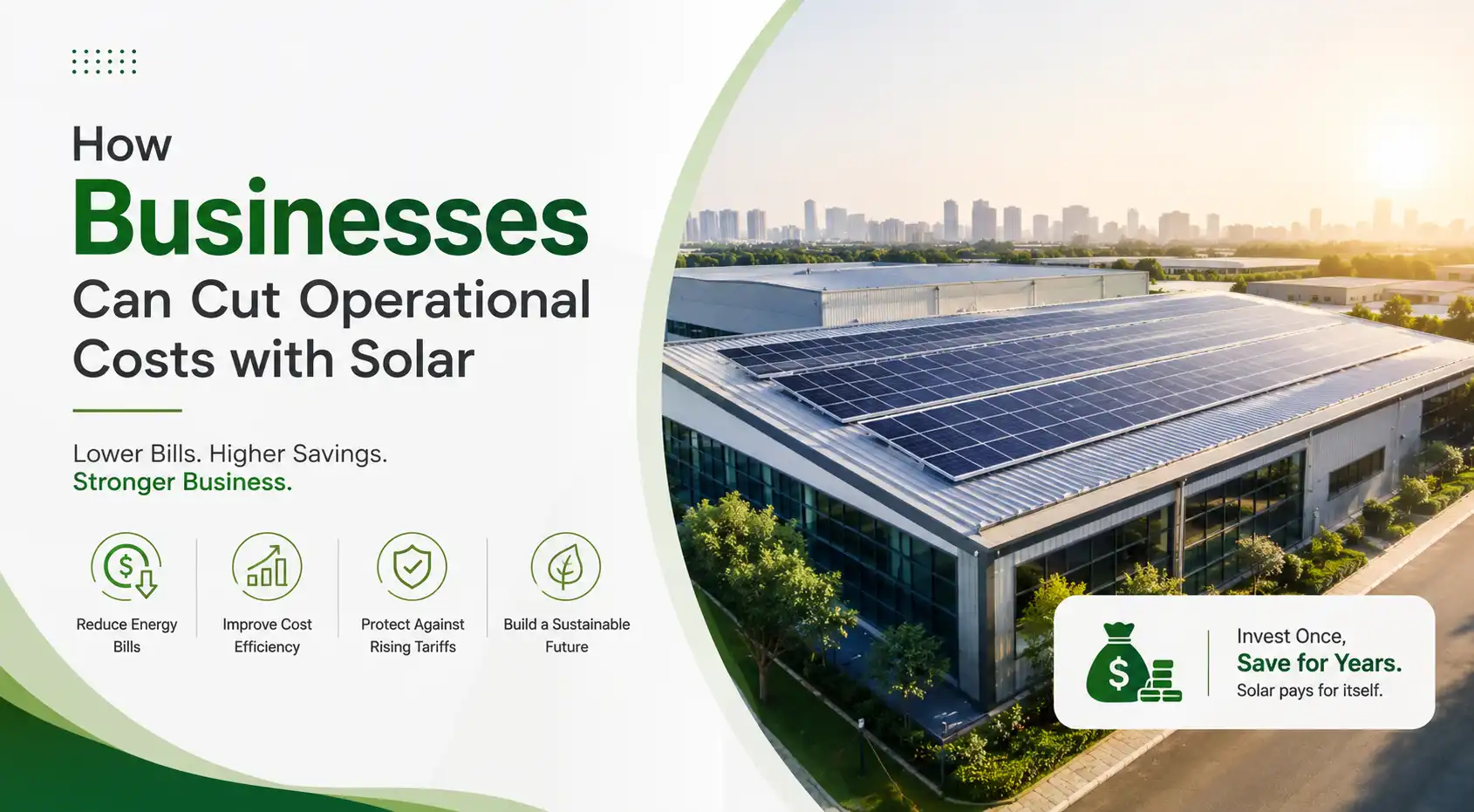 How Businesses Can Cut Operational Costs with Solar