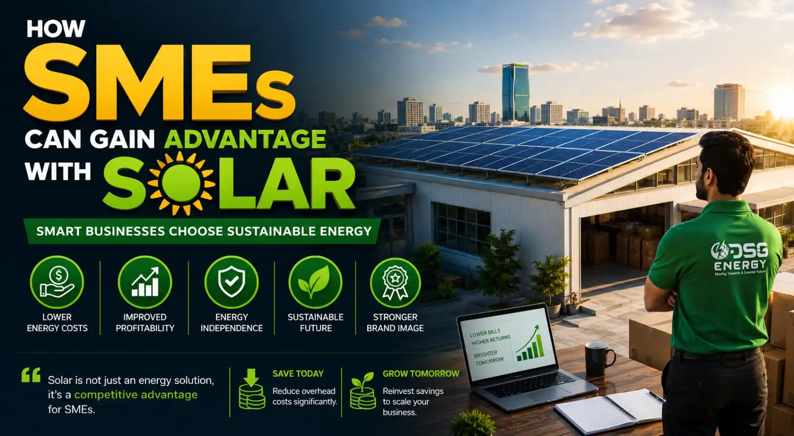 How SMEs Can Gain Advantage With Solar