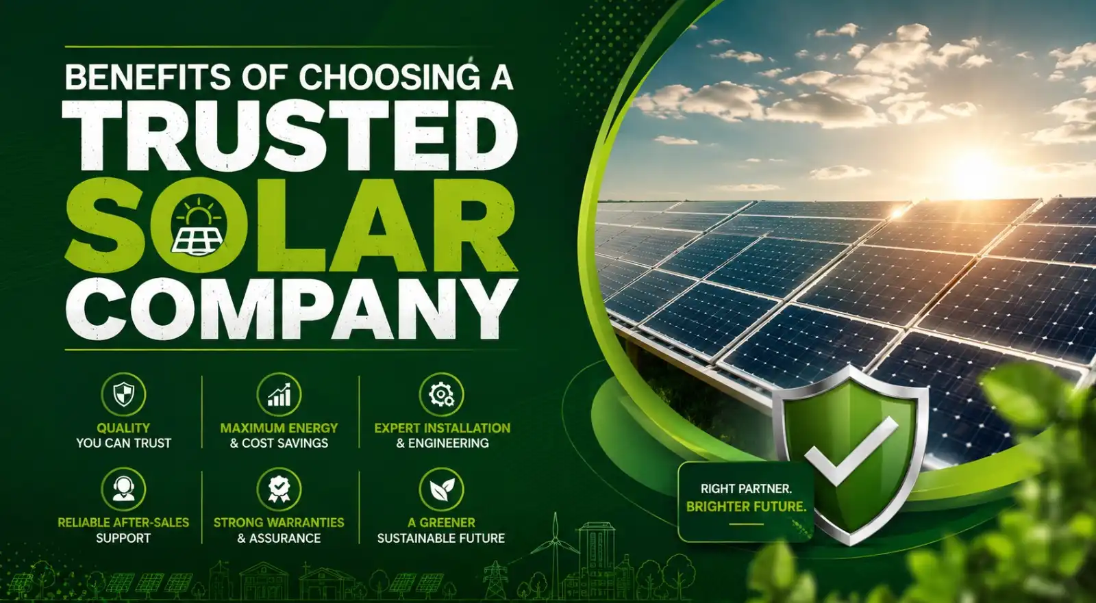 benefits of trusted solar company