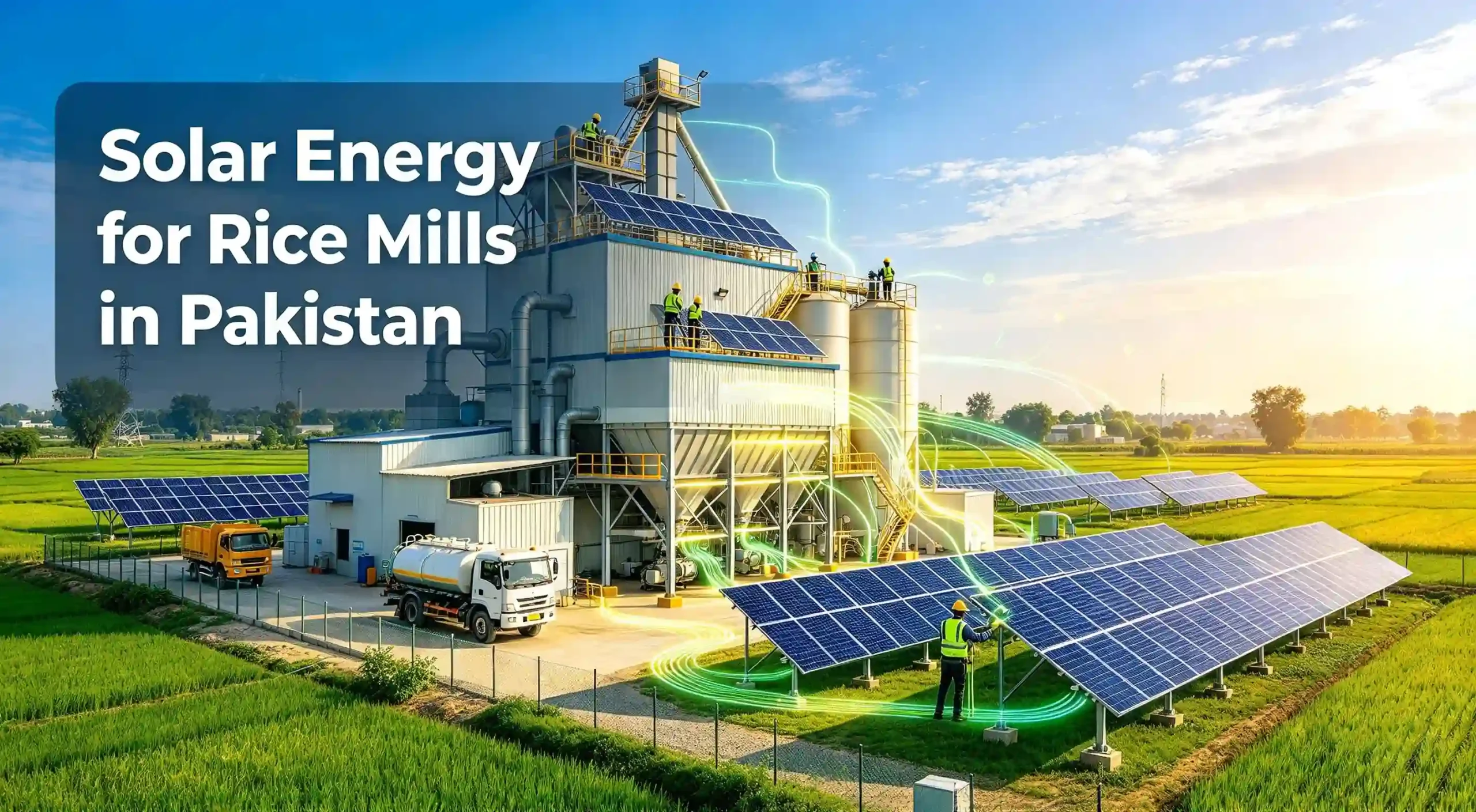 Solar Energy Rice Mills
